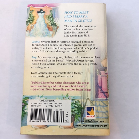⭐️5 for $15⭐️ Married in Seattle by Debbie Macomber | Book - Picture 2 of 2